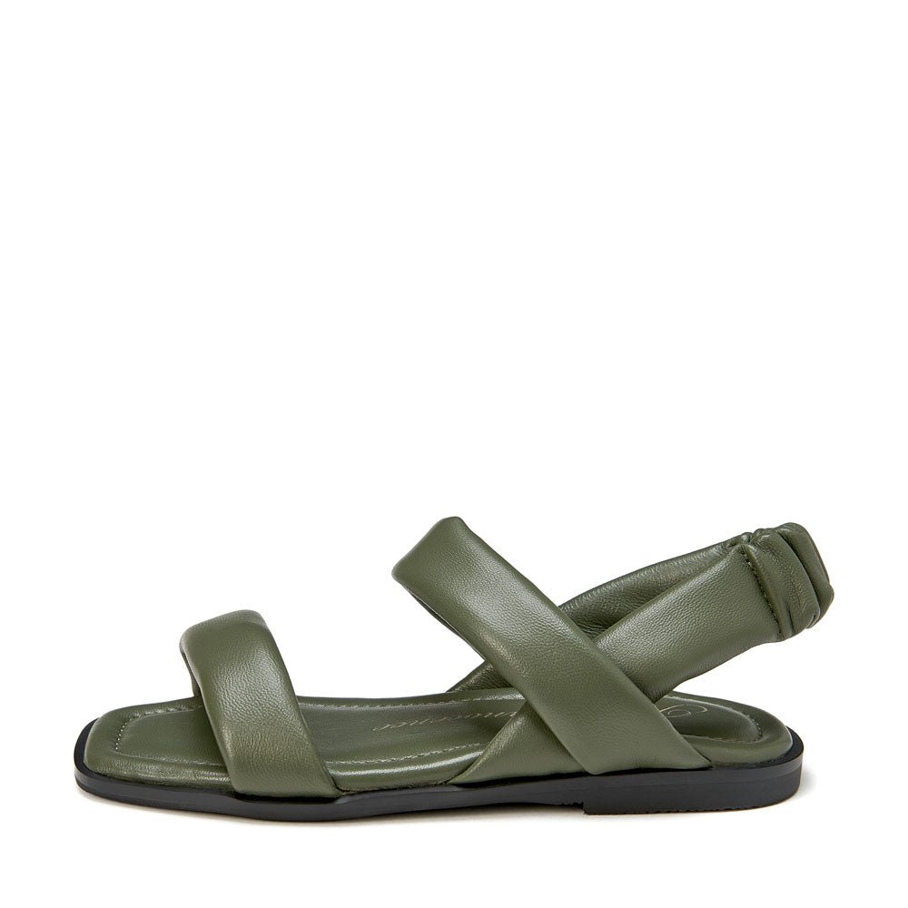 Anouk Khaki Sandals Sandals Age of Innocence