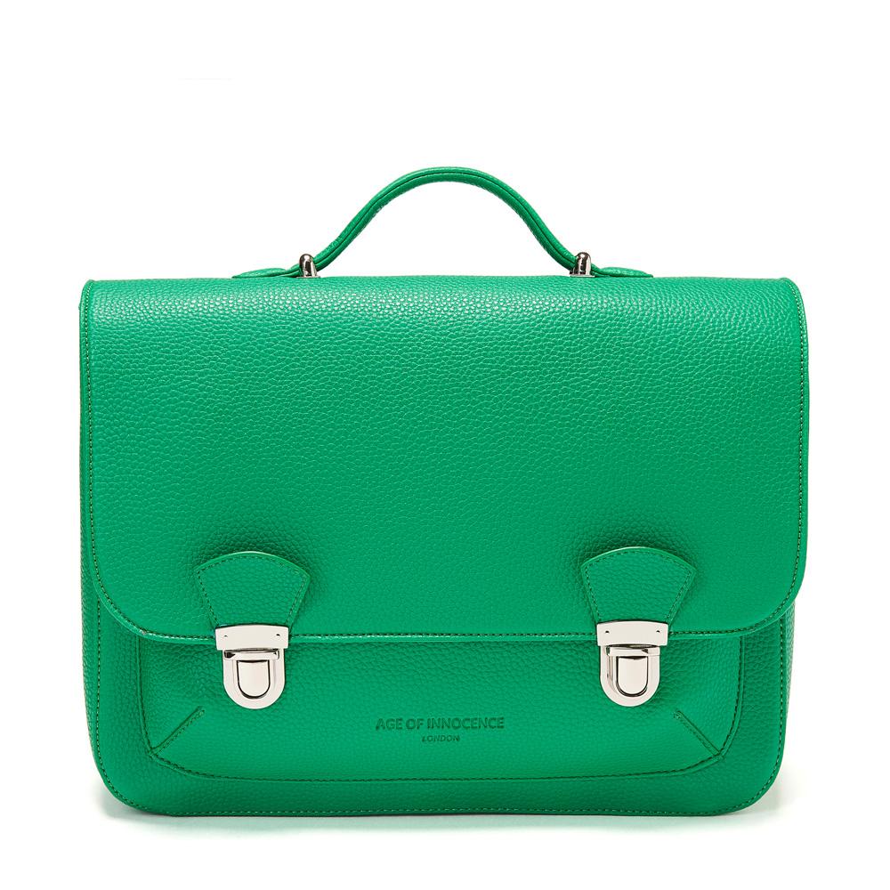 Boston Green Schoolbag by Age of Innocence