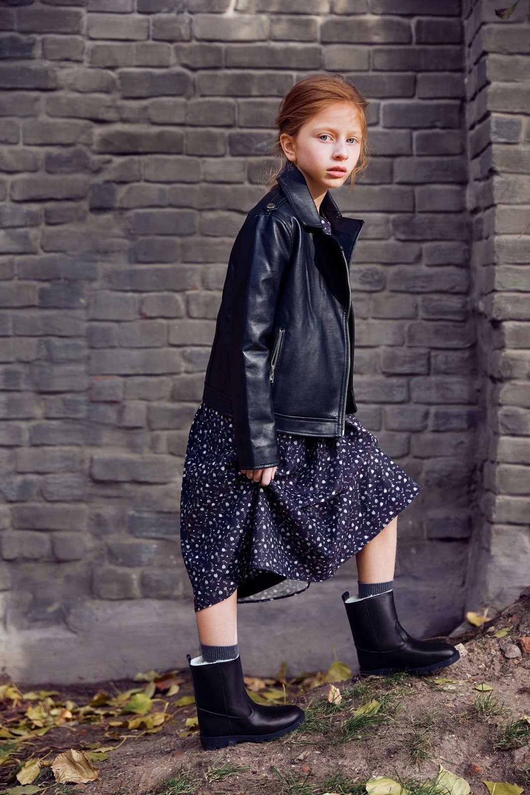 Carine Black Boots by Age of Innocence