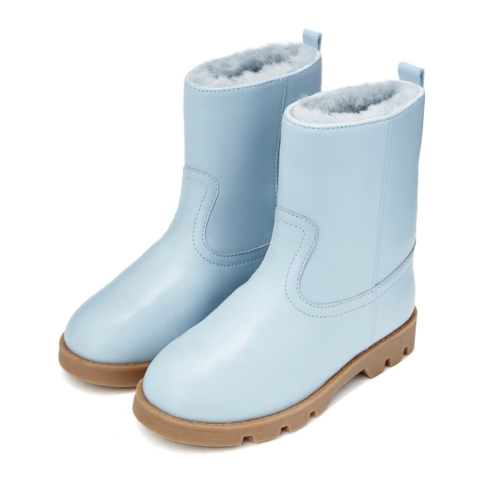 Carine Blue Boots Boots Age of Innocence