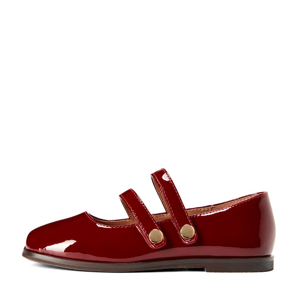 Diana Burgundy Shoes Shoes Age of Innocence
