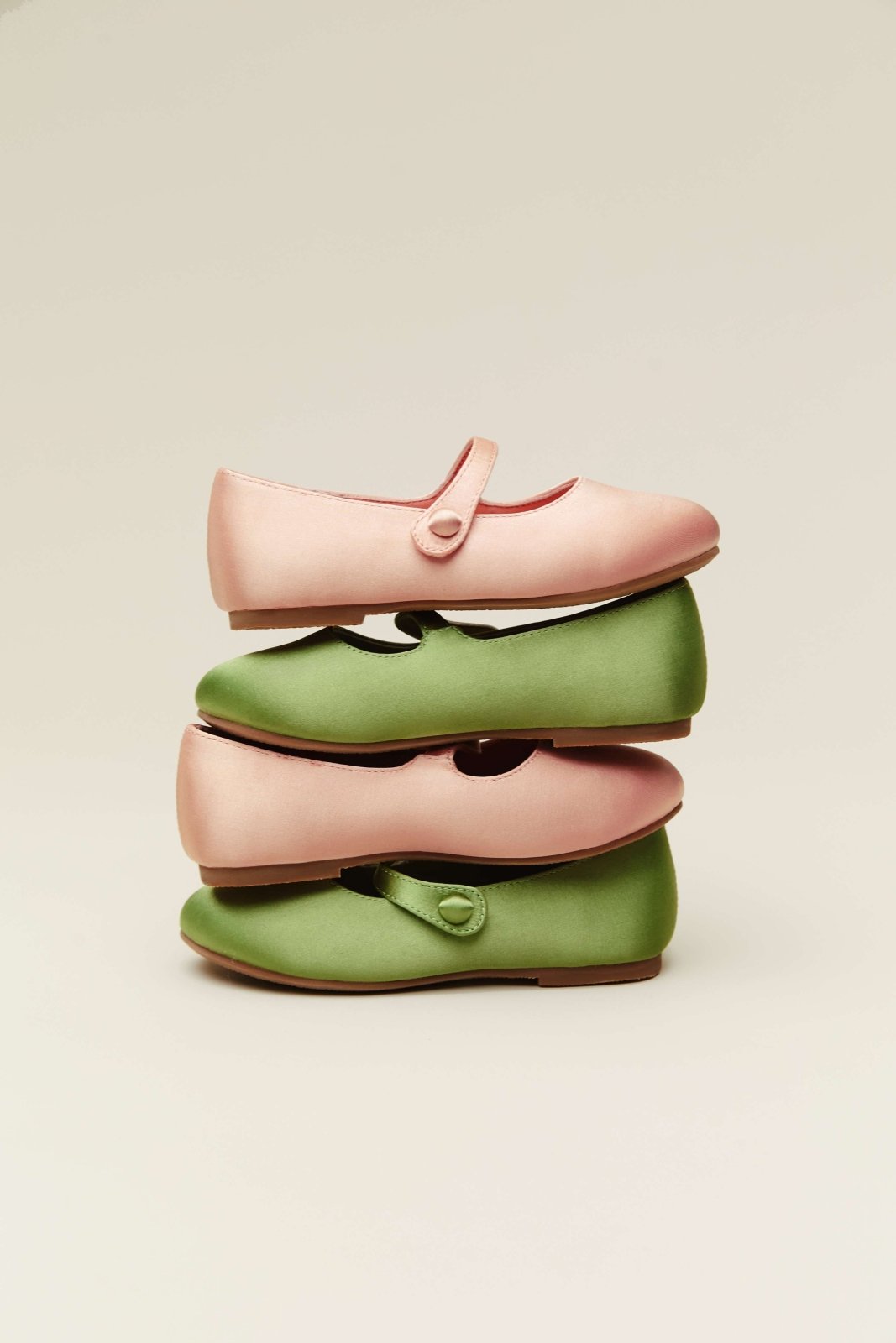 Elin Satin Green Shoes Shoes Age of Innocence