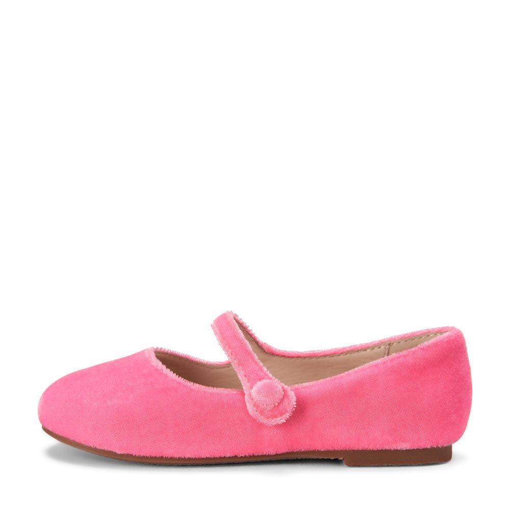 Elin Velvet Pink Shoes Shoes Age of Innocence