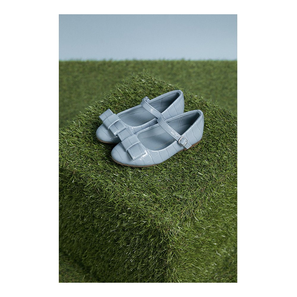 Ellen Croco Blue Shoes Shoes Age of Innocence