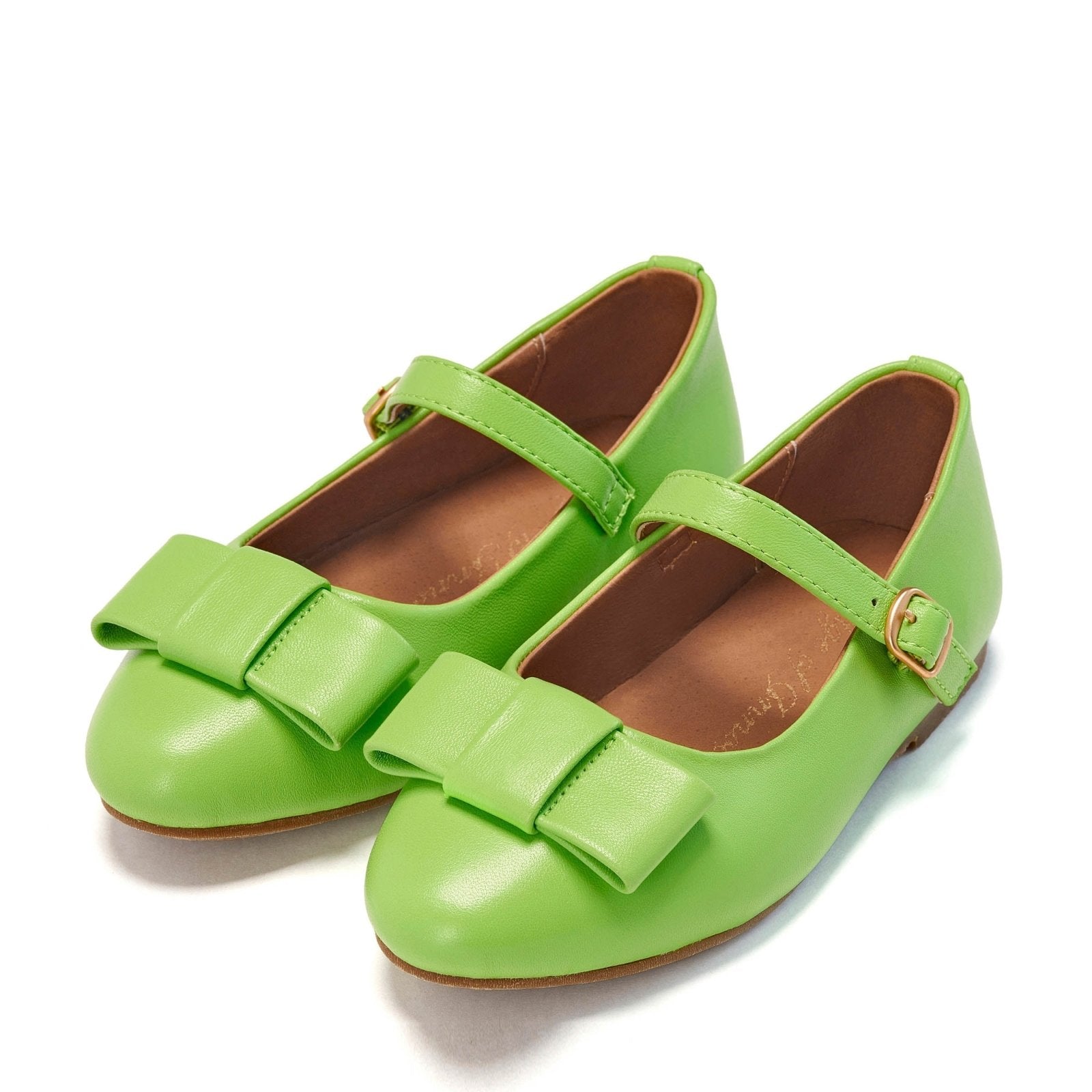 Ellen Leather Green Shoes Shoes Age of Innocence