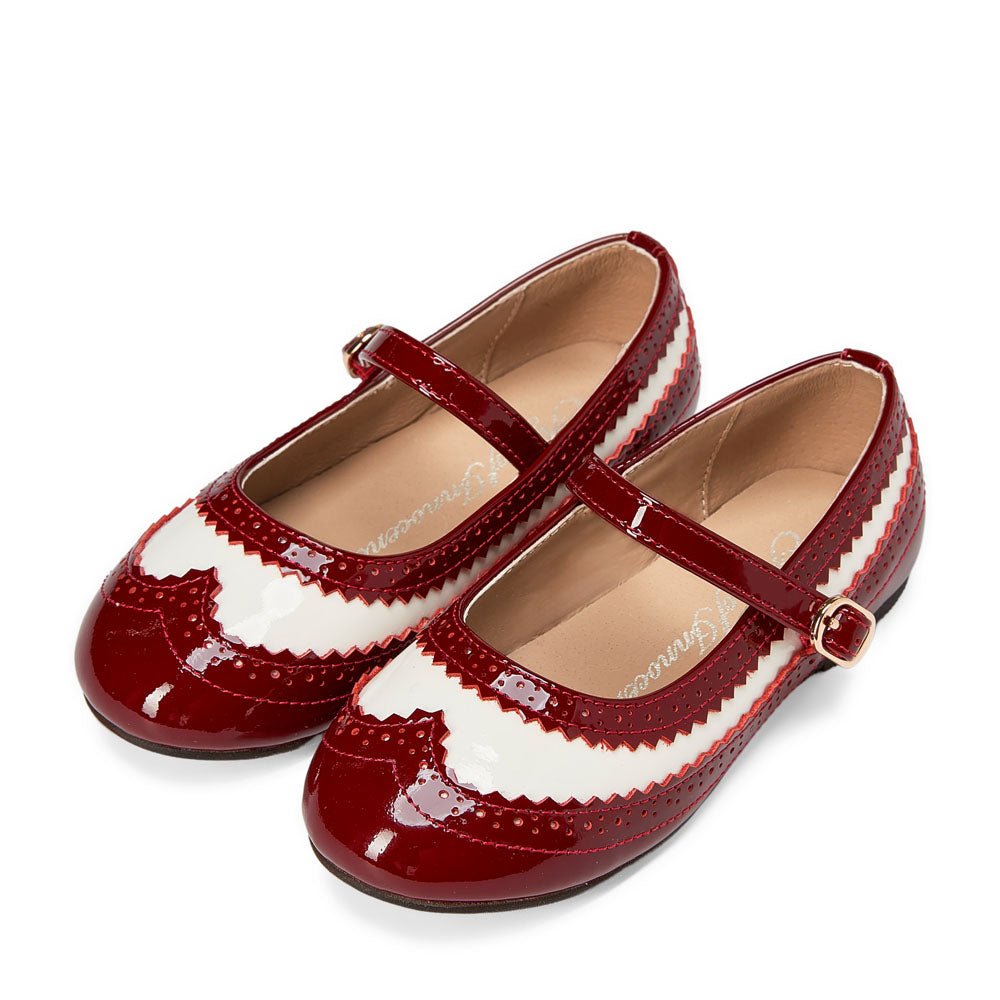 Erica PL Burgundy Shoes Shoes Age of Innocence