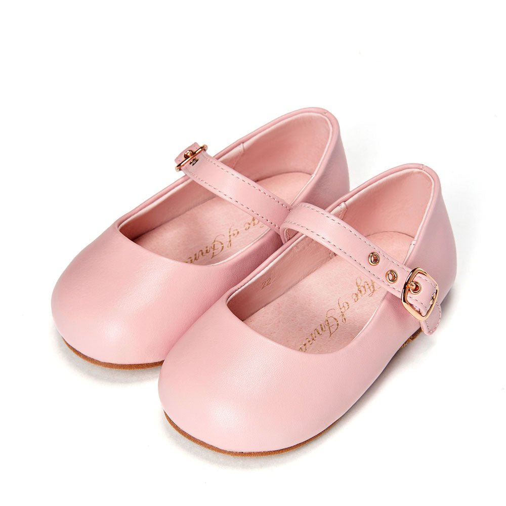 Eva Leather Pink Shoes Shoes Age of Innocence