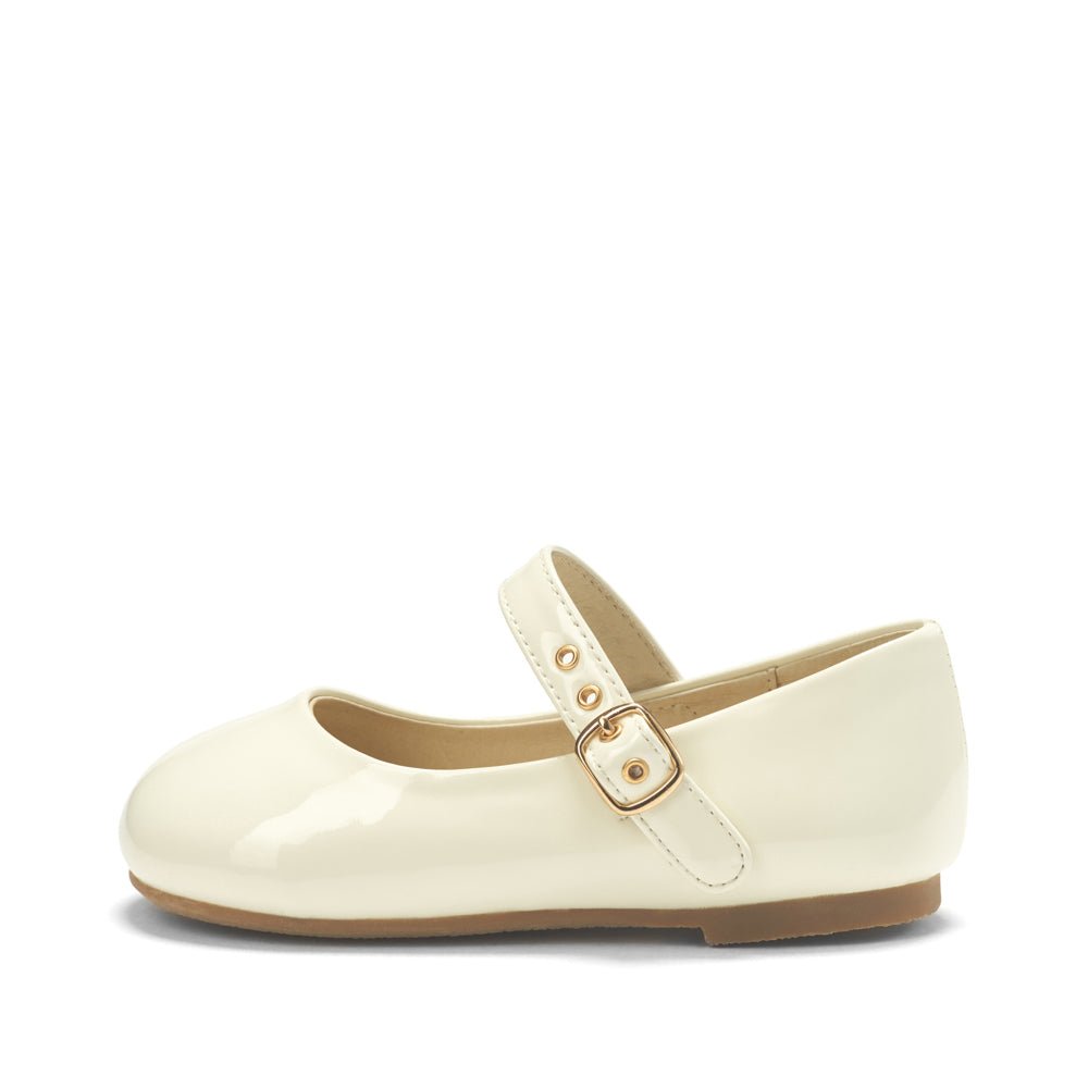 Eva PU White Shoes by Age of Innocence