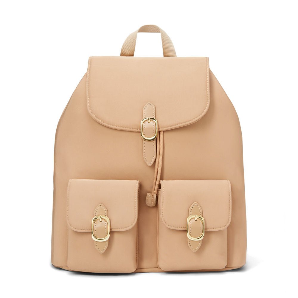 Jamie Beige Backpack by Age of Innocence