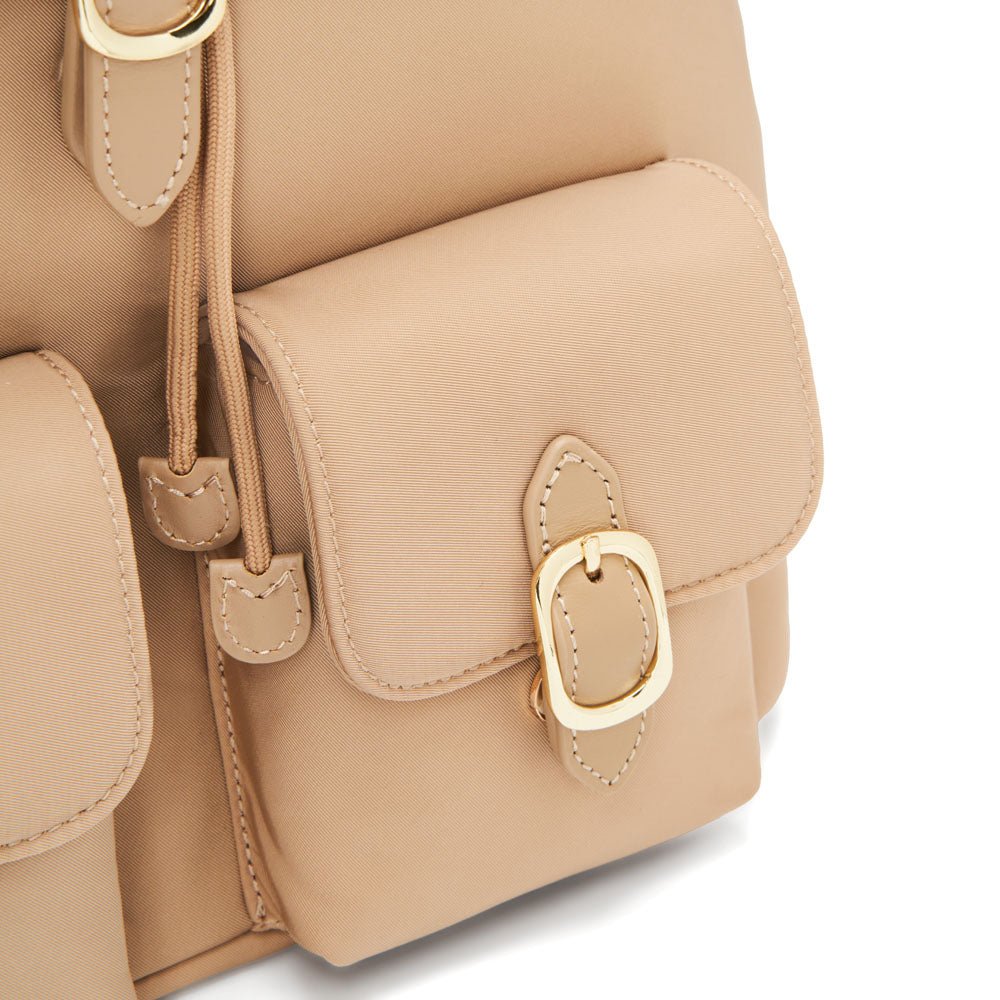 Jamie Beige Backpack by Age of Innocence