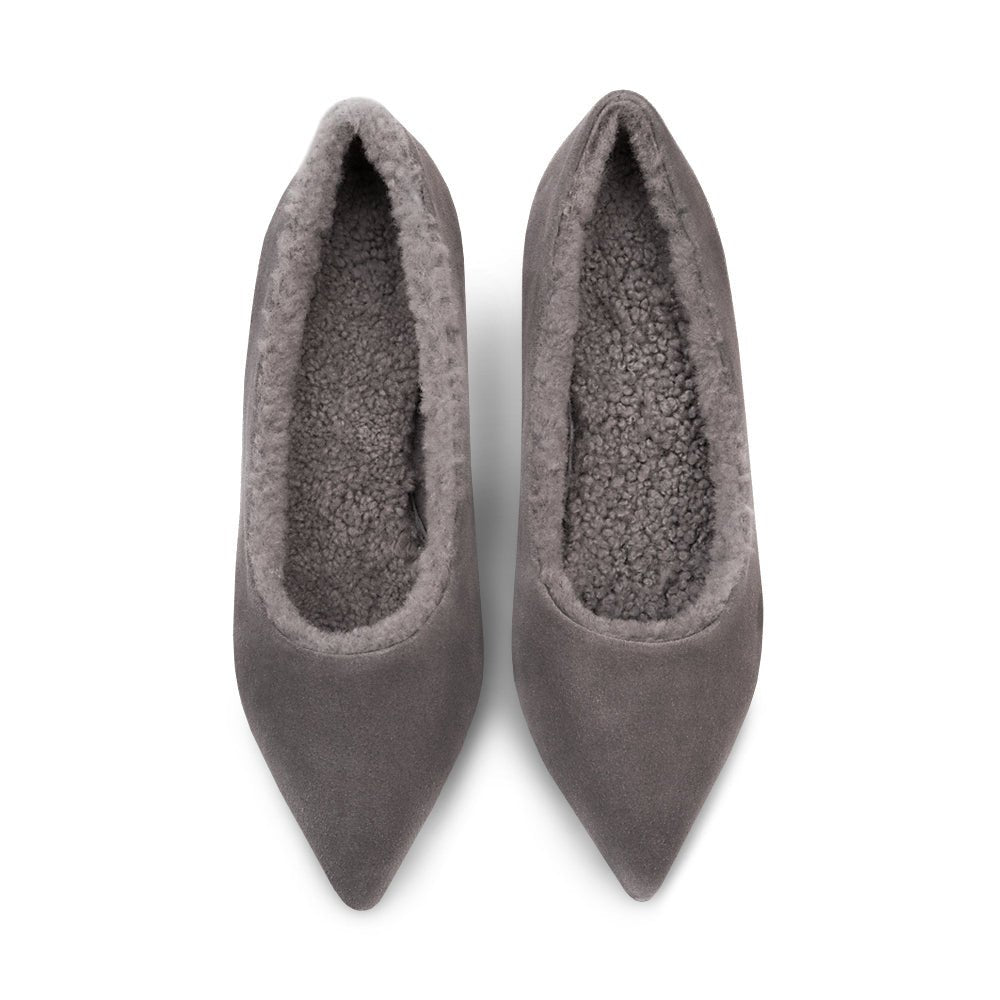 Juliette Dark Grey Shoes by Age of Innocence