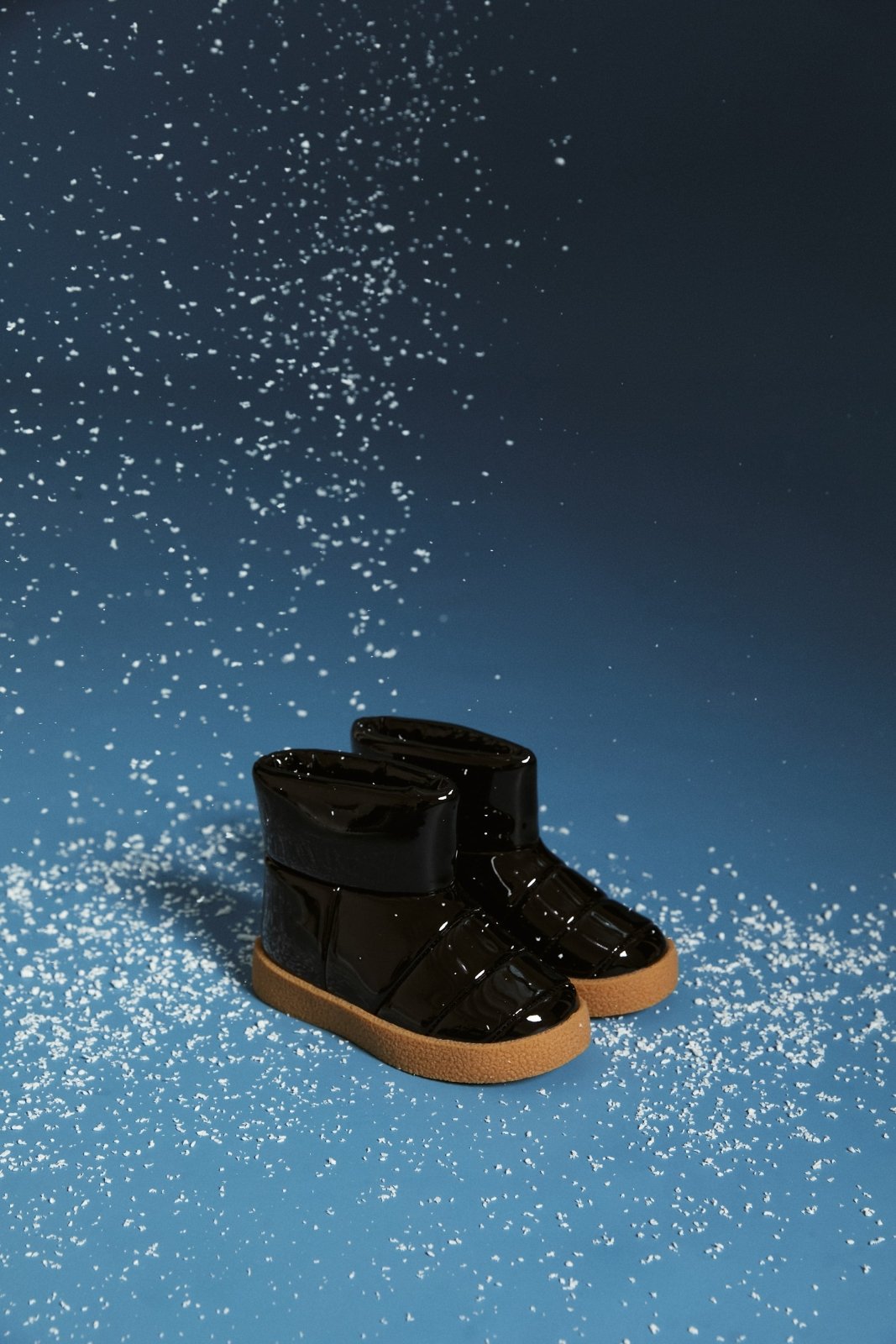 Lou PU Black Boots Boots Age of Innocence
