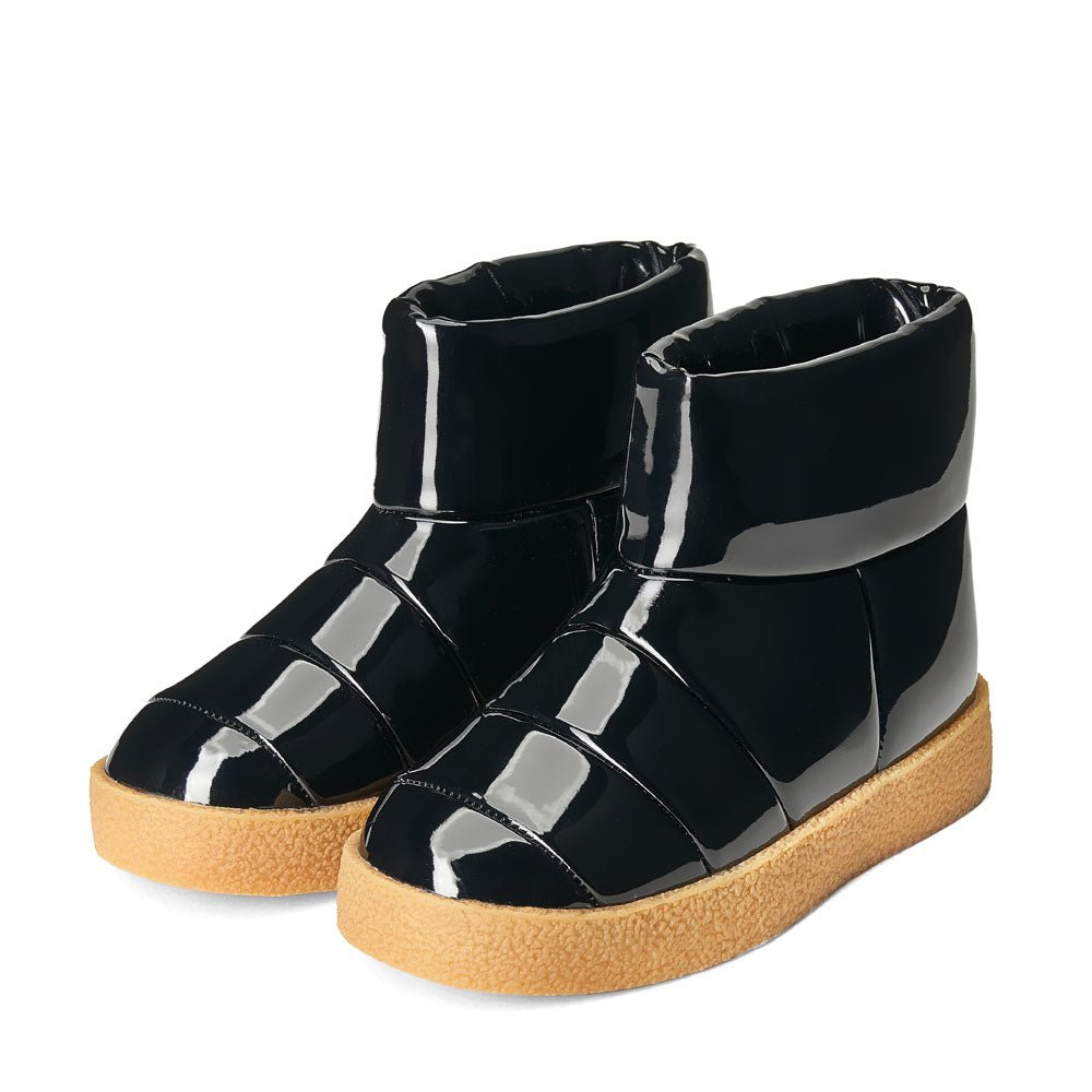 Lou PU Black Boots Boots Age of Innocence