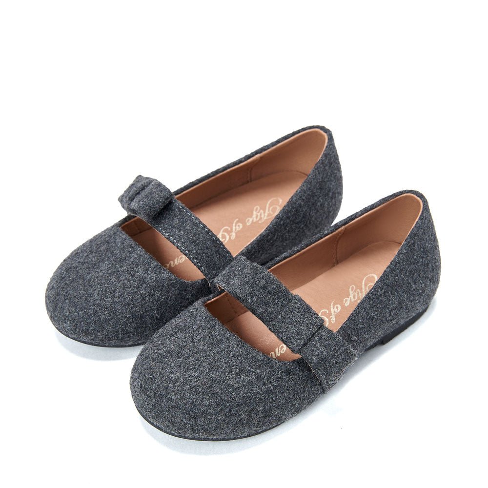 Mia Wool Dark Grey Shoes Shoes Age of Innocence