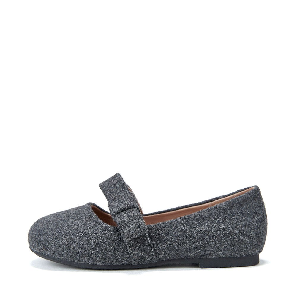 Mia Wool Dark Grey Shoes Shoes Age of Innocence