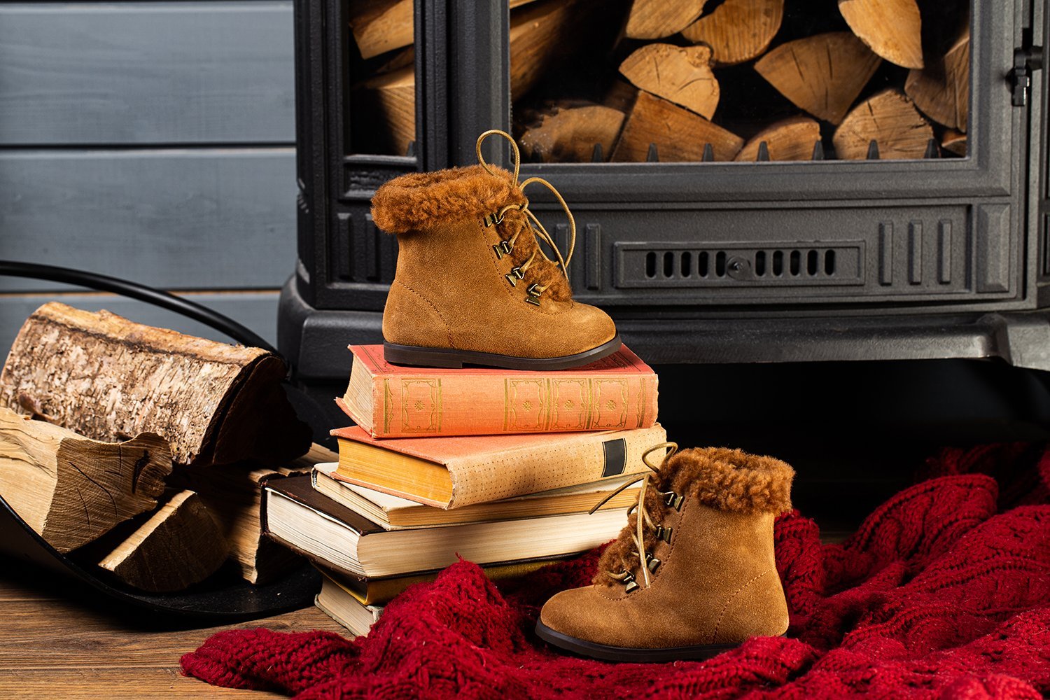 3 winter looks with our warm and cozy Amy boots - Age of Innocence