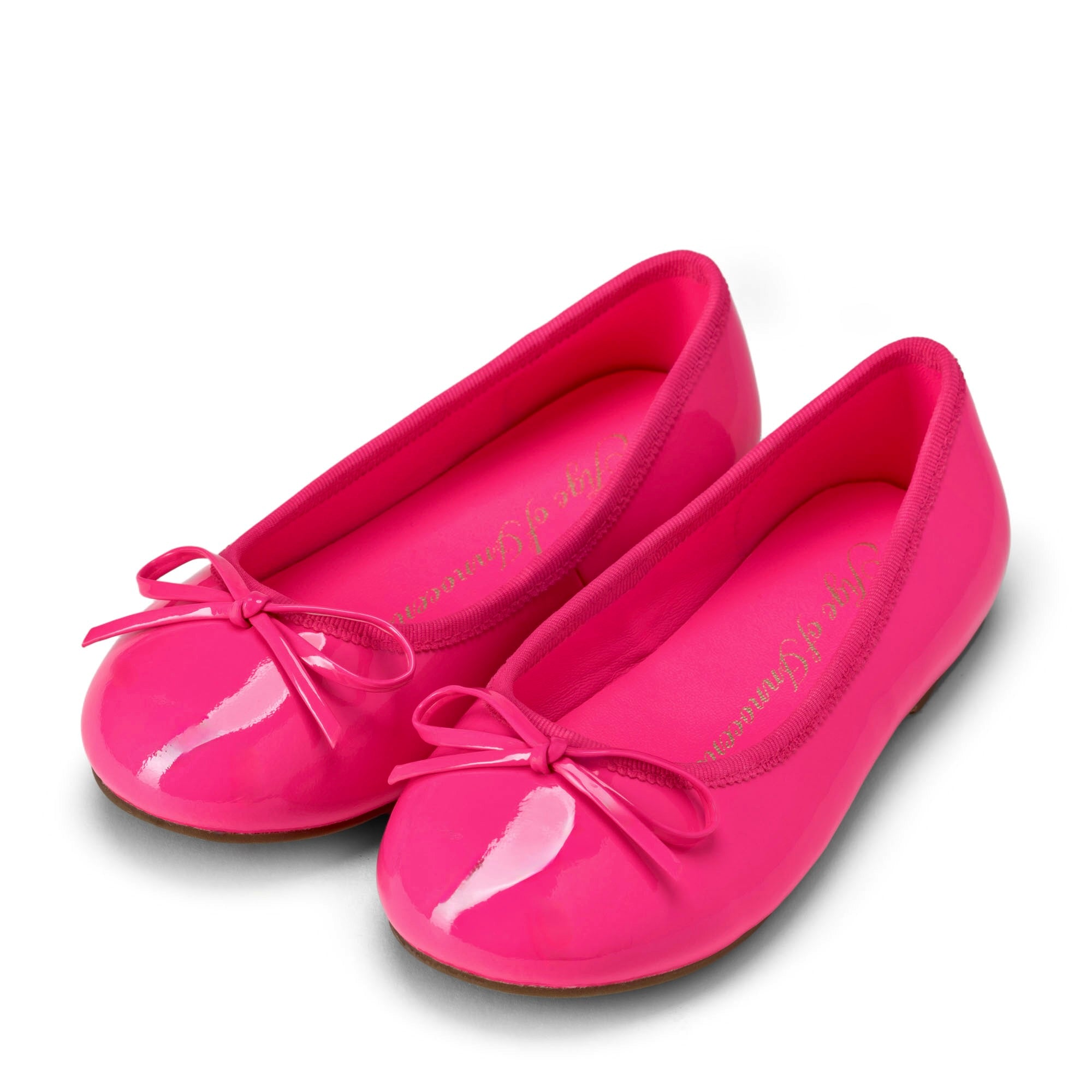 Fannie Pink Flats Shoes Age of Innocence