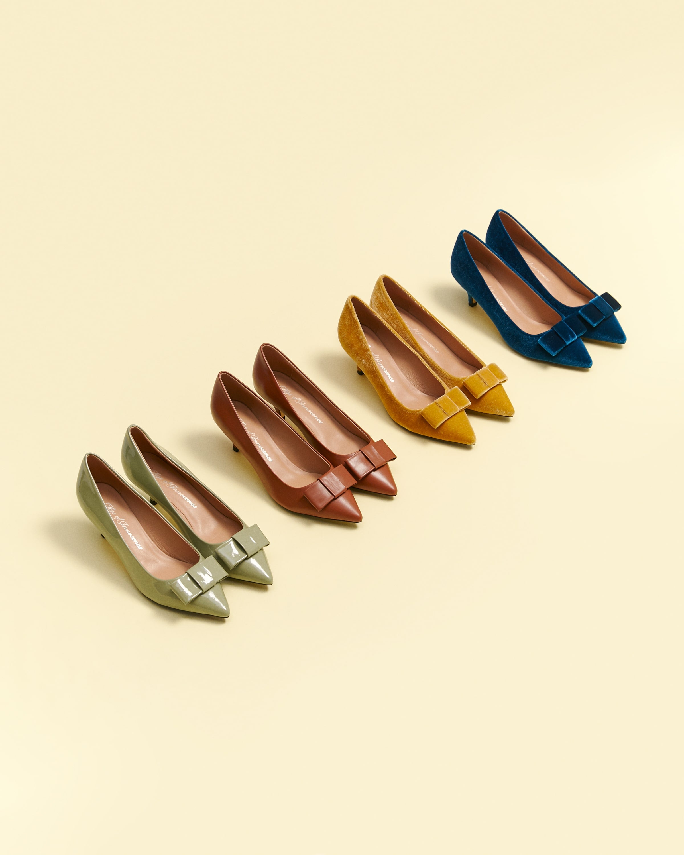 Jacqueline Leather Camel Shoes