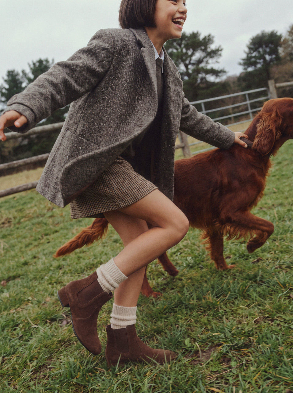 Blanca Suede Chocolate Boots Boots Age of Innocence