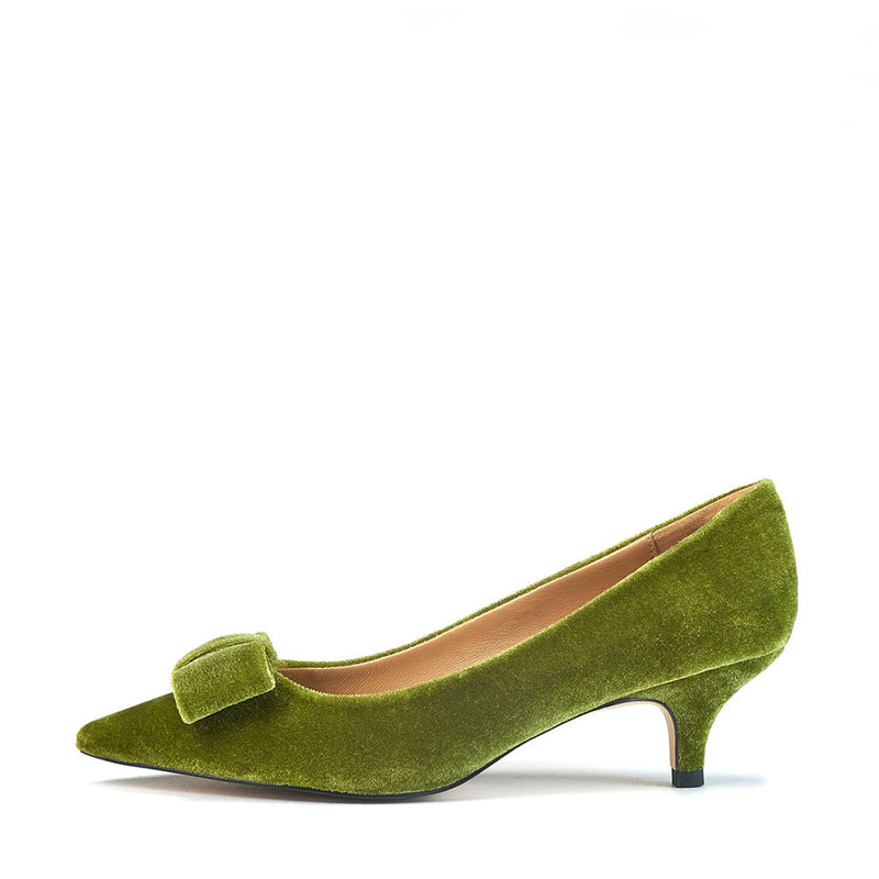 Velvet green deals shoes