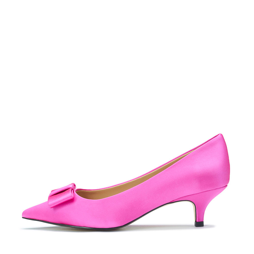 Jacqueline Satin Fuchsia Shoes Age of Innocence Women