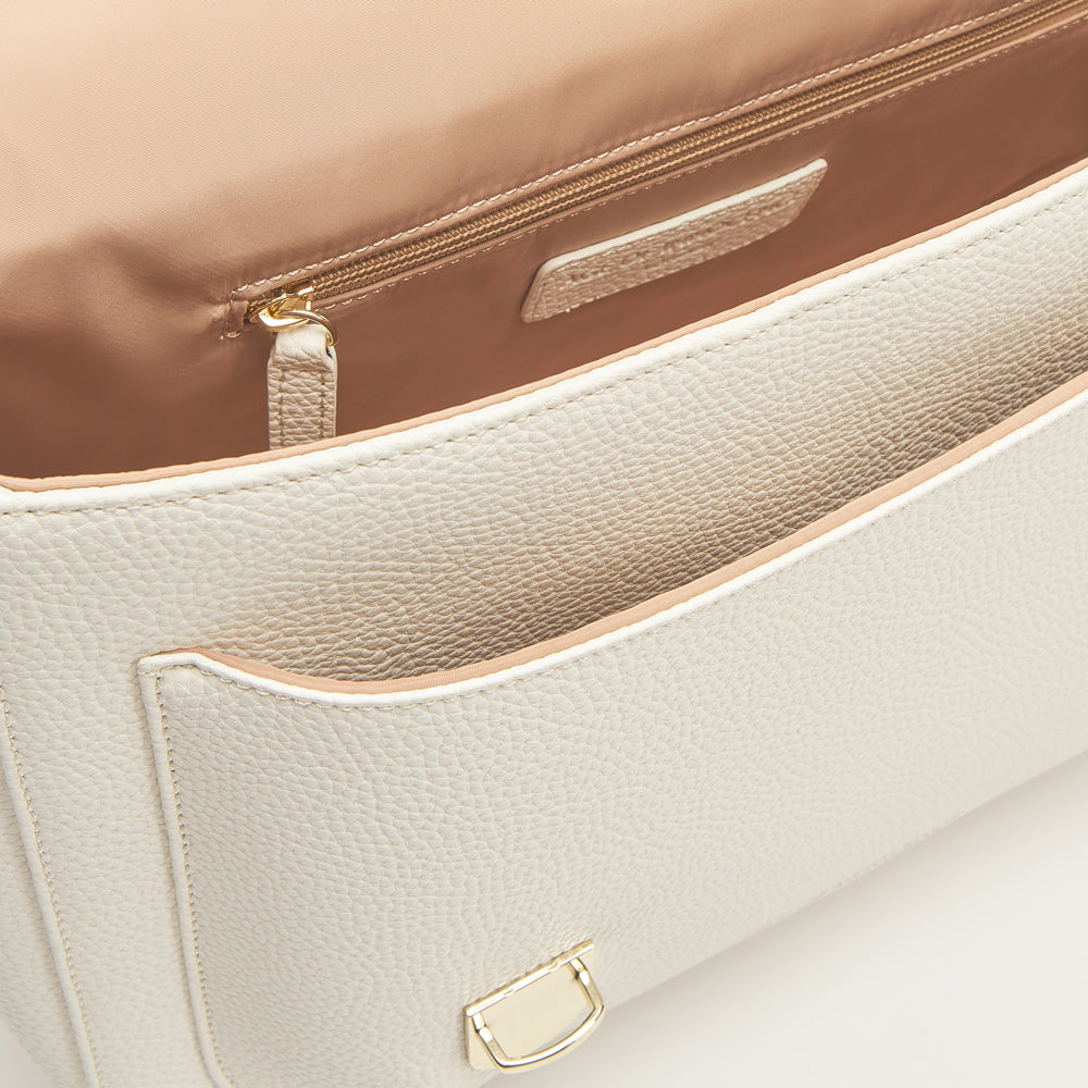 Boston White Schoolbag Schoolbag Age of Innocence