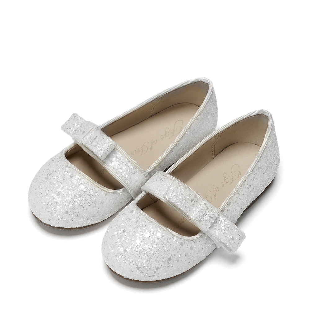 Mia Glitter White Shoes Shoes Age of Innocence