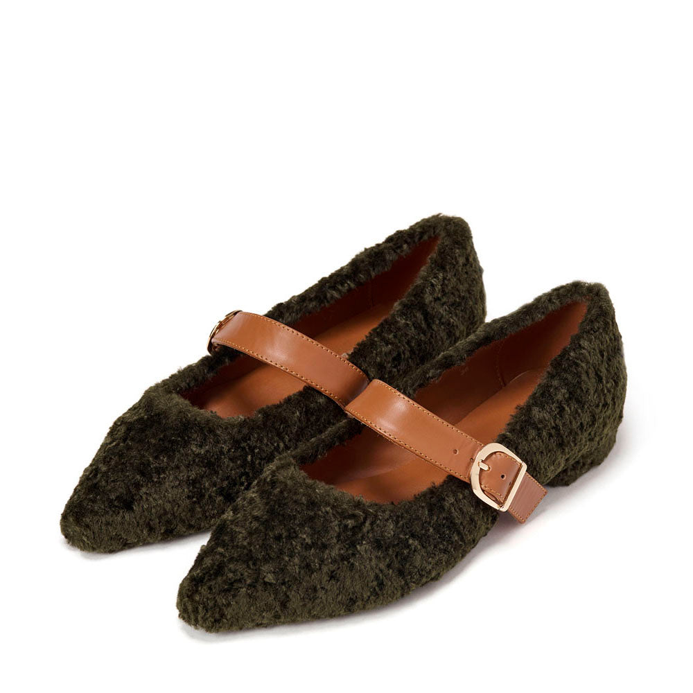 Buffy 2.0 Khaki/Camel Shoes Shoes Age of Innocence Women