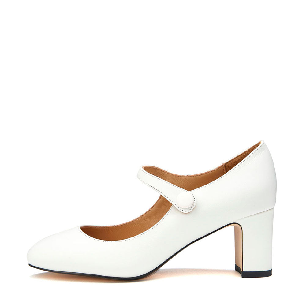 Gemma White Shoes Age of Innocence Women