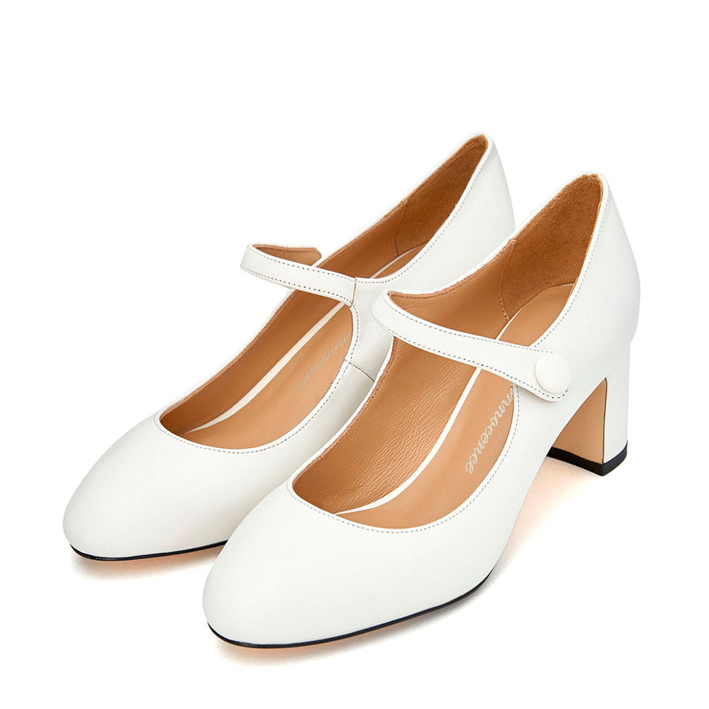 Gemma White Shoes Age of Innocence Women