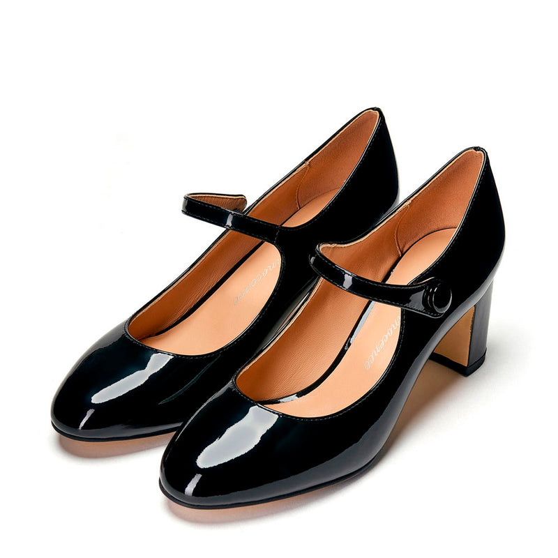 Gemma PL Black Shoes by Age of Innocence