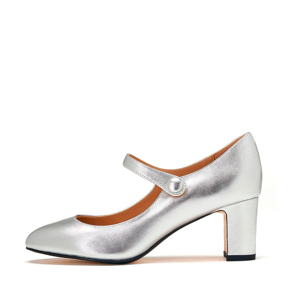 Gemma Silver Shoes by Age of Innocence