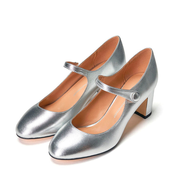 Gemma Silver Shoes by Age of Innocence