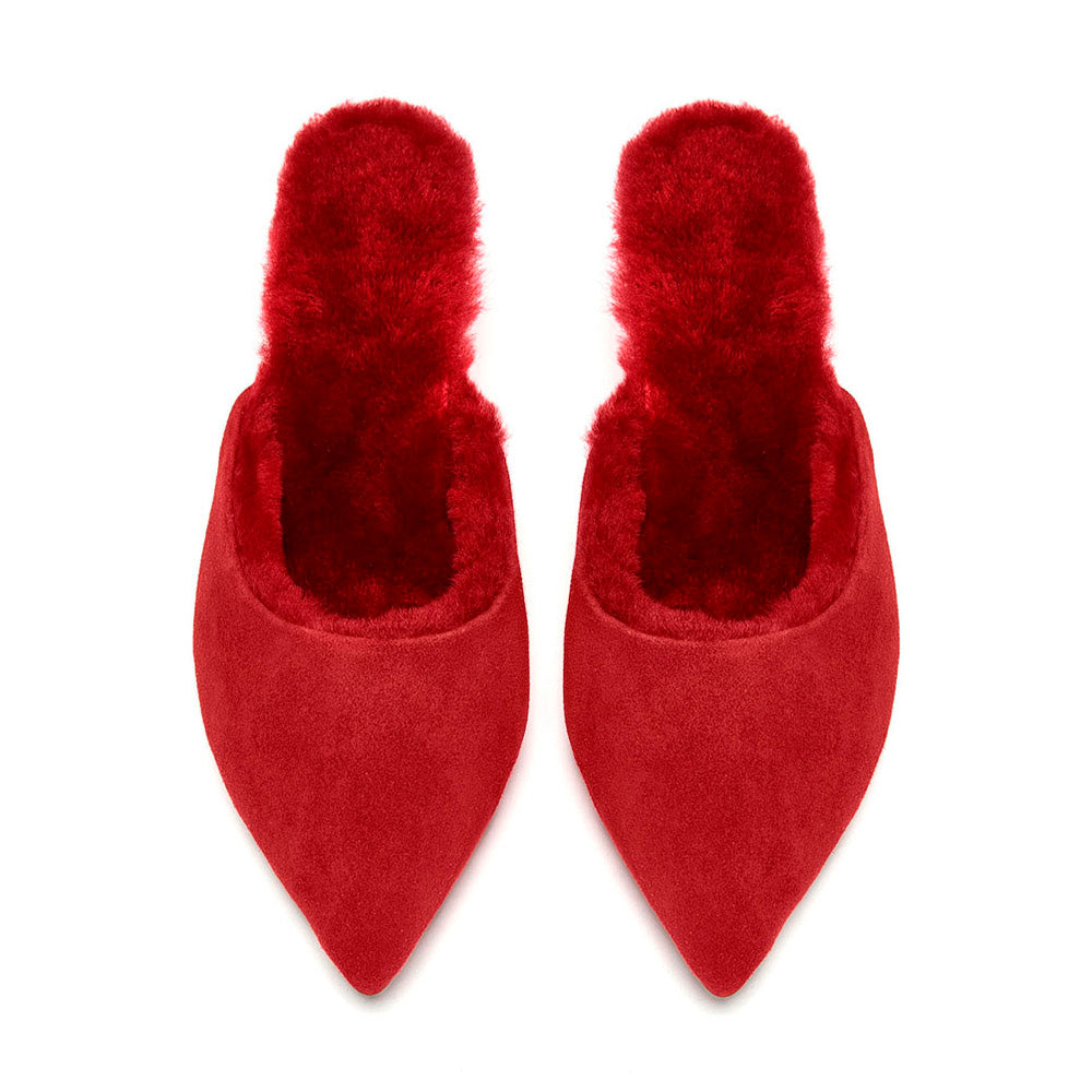 Brenda 2.0 Red Mules Age of Innocence Women