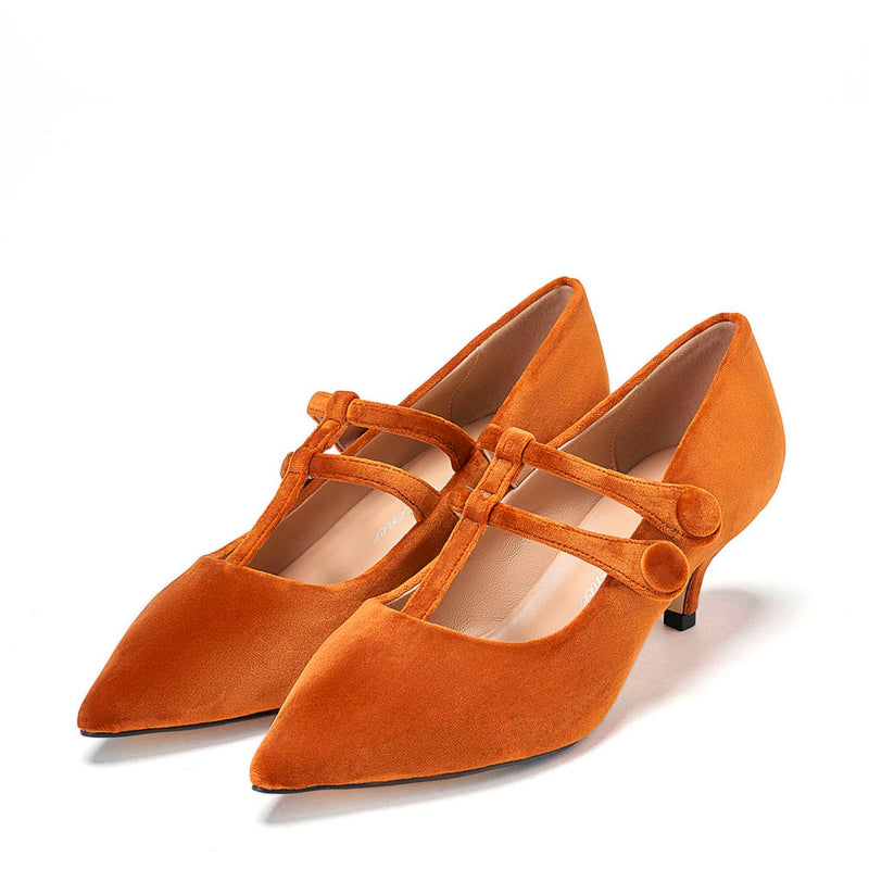 Colette Ochre Shoes by Age of Innocence