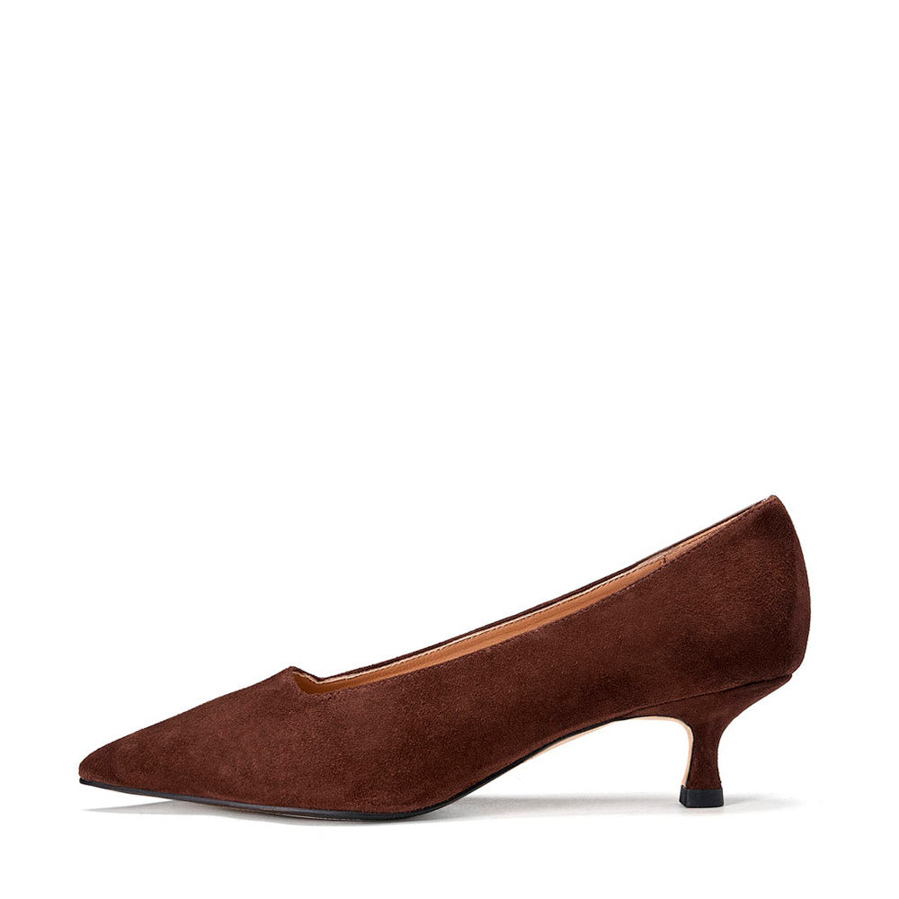 Andrea Chocolate Shoes Age of Innocence Women