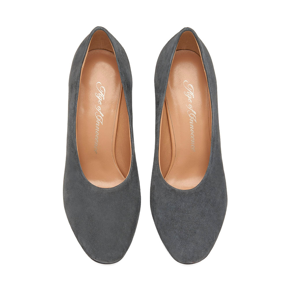 Jill Dark Grey Shoes by Age of Innocence