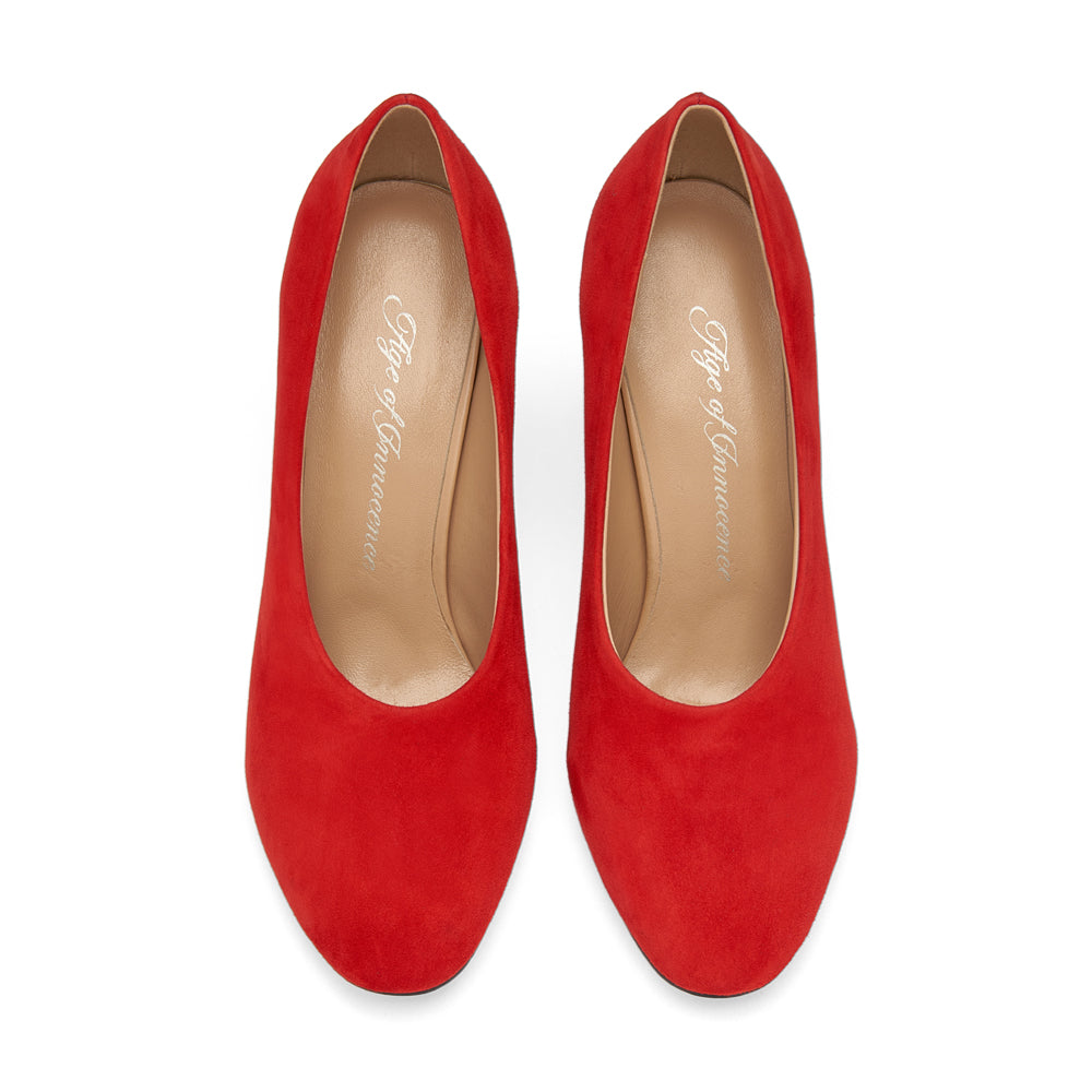 Jill Red Shoes Age of Innocence Women