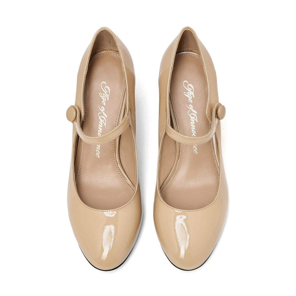 Gemma PL Beige Shoes Age of Innocence Women