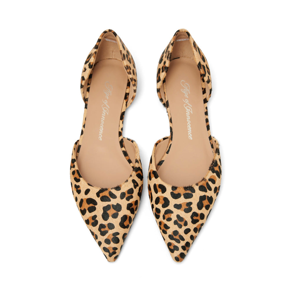 Sandra Animal Print Flats Shoes Age of Innocence Women
