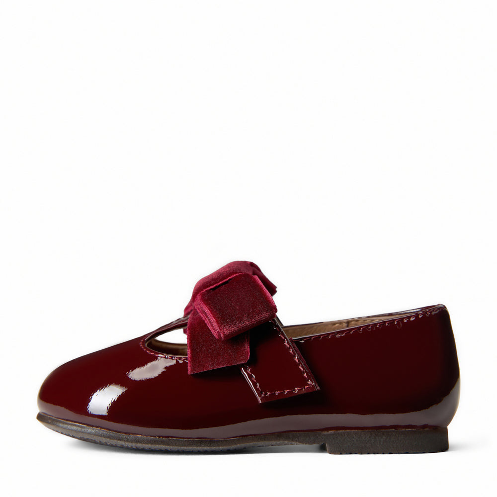 Yael Burgundy Shoes Shoes Age of Innocence