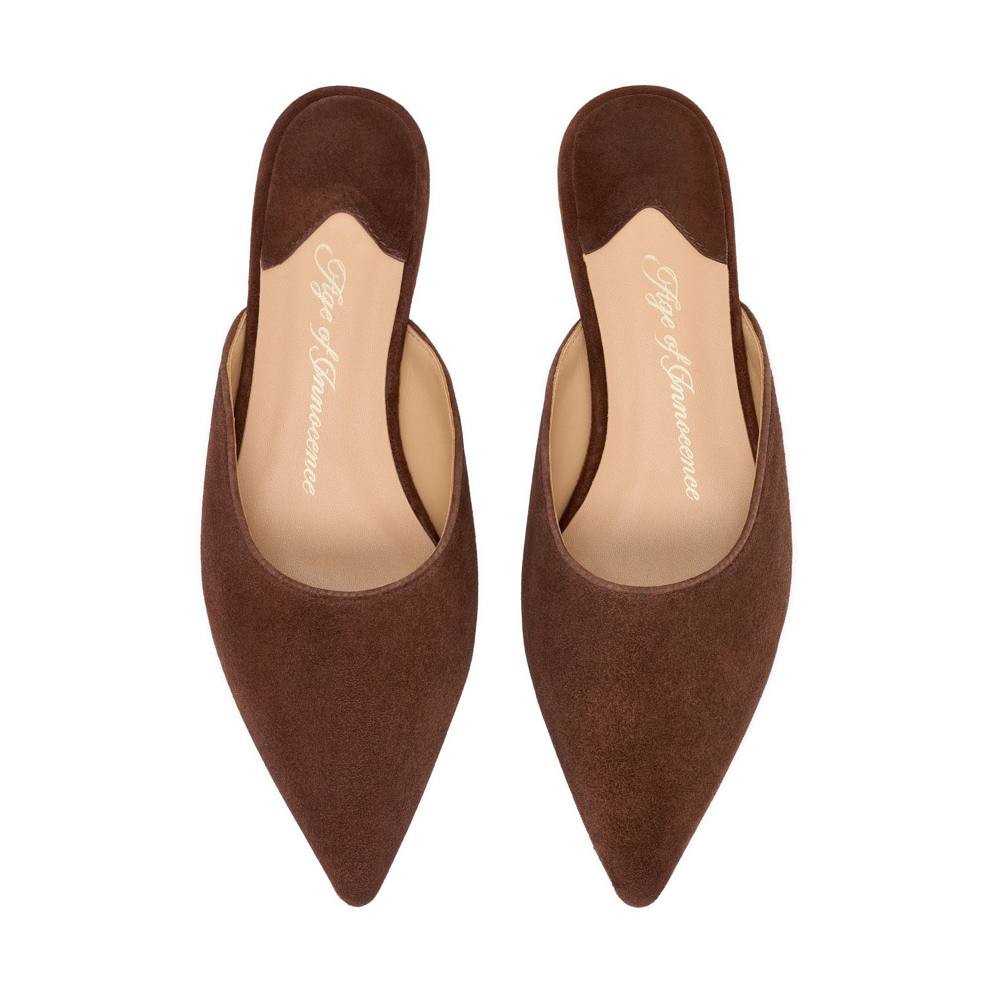 Tory Chocolate Mules Mules Age of Innocence Women