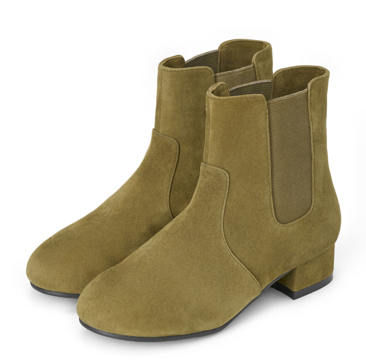 Blanca Suede Khaki Boots Boots Age of Innocence