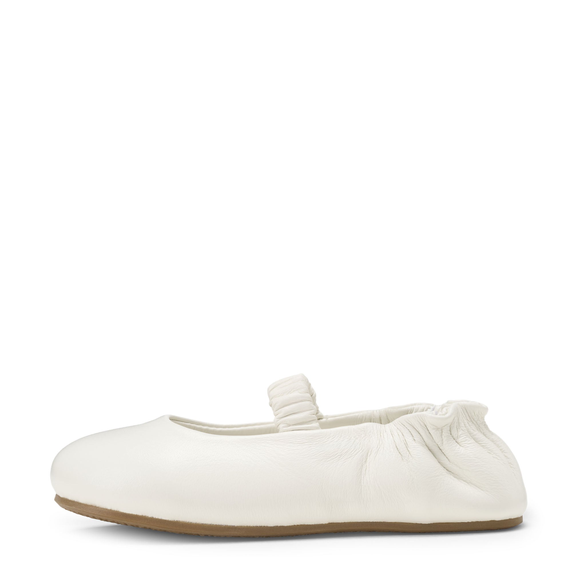 Cecilia White Flats Shoes Age of Innocence