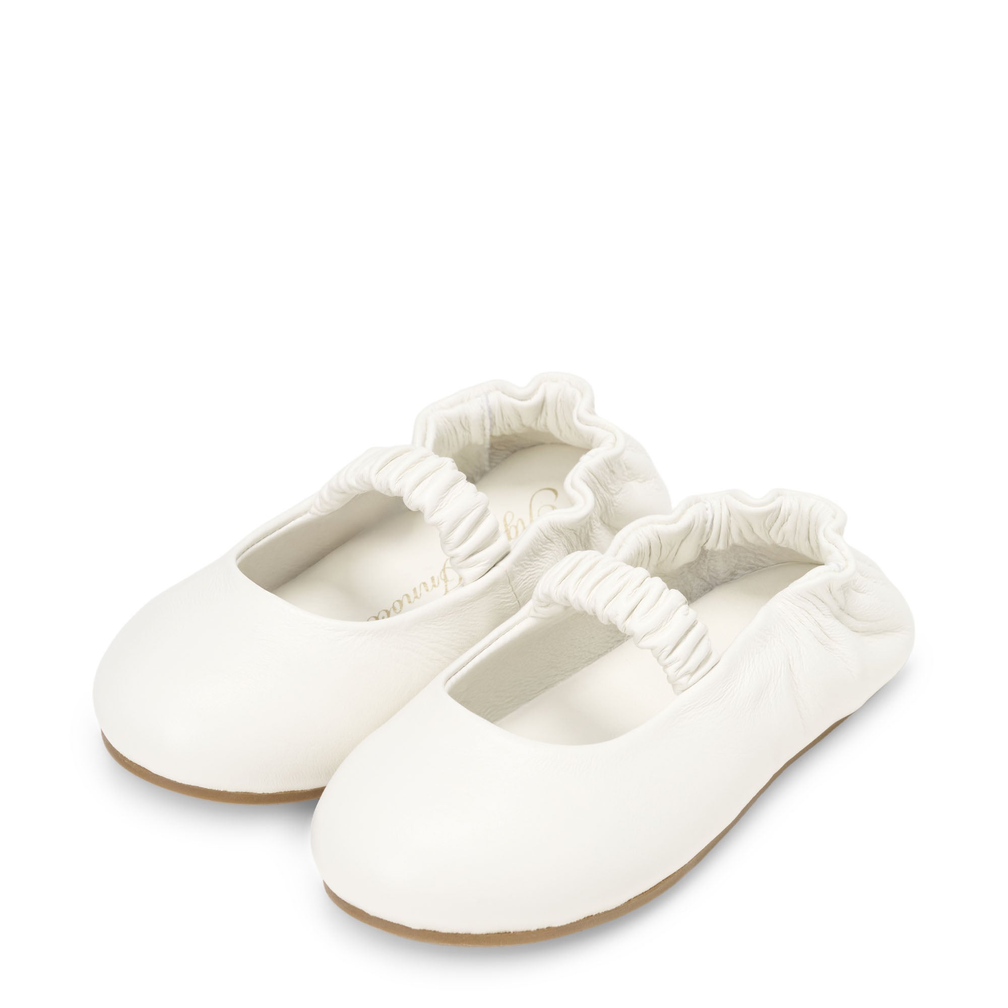 Cecilia White Flats Shoes Age of Innocence