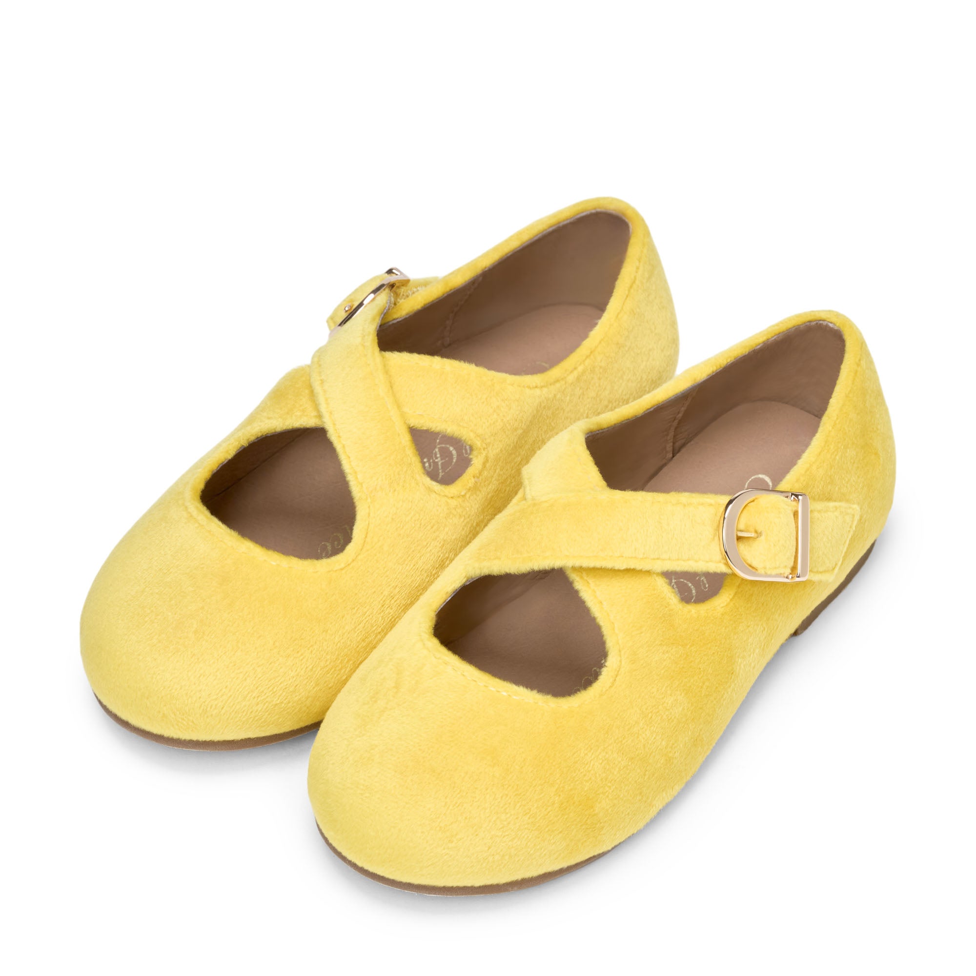 Demi Velvet Yellow Shoes Shoes Age of Innocence
