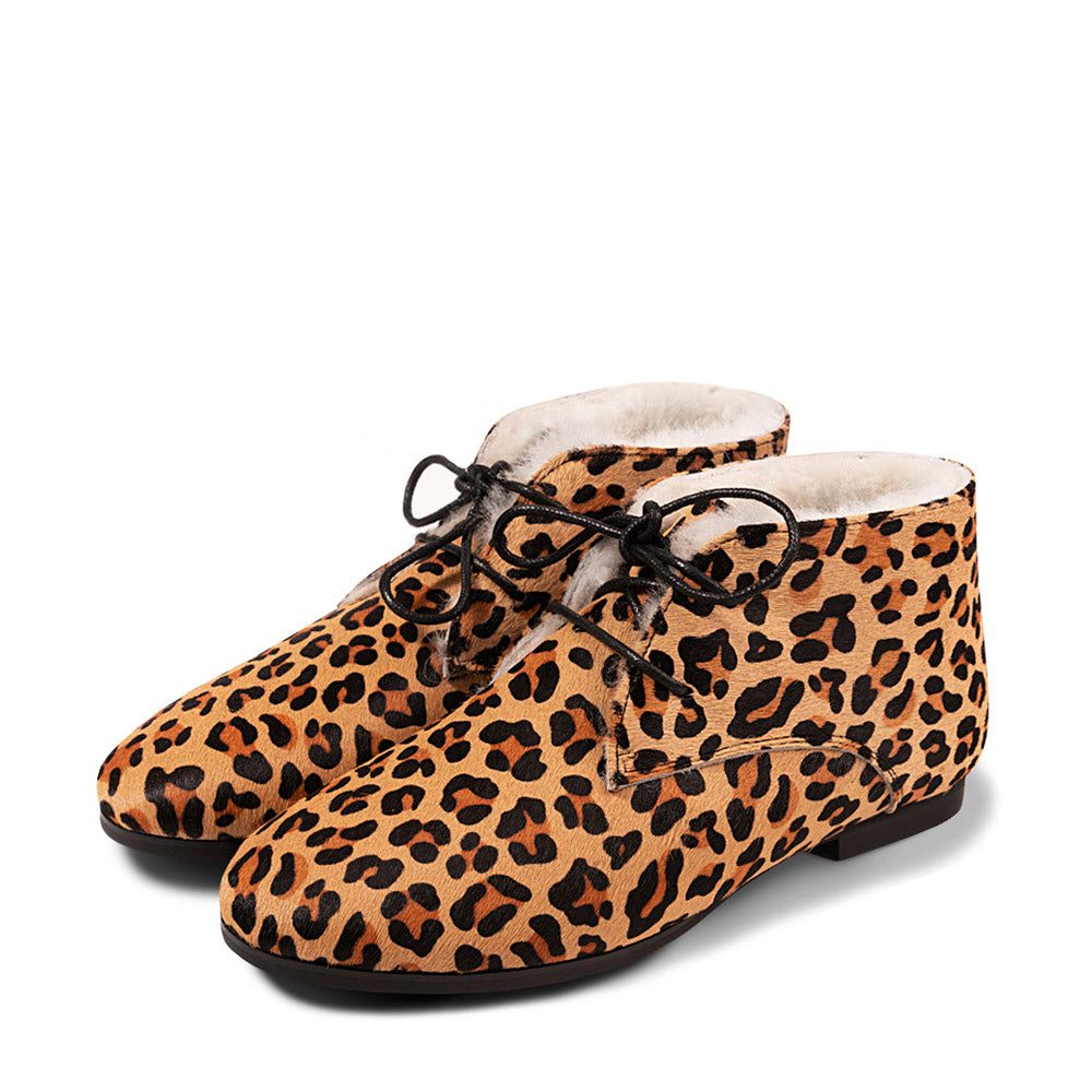 Brooke Animal print Boots by Age of Innocence