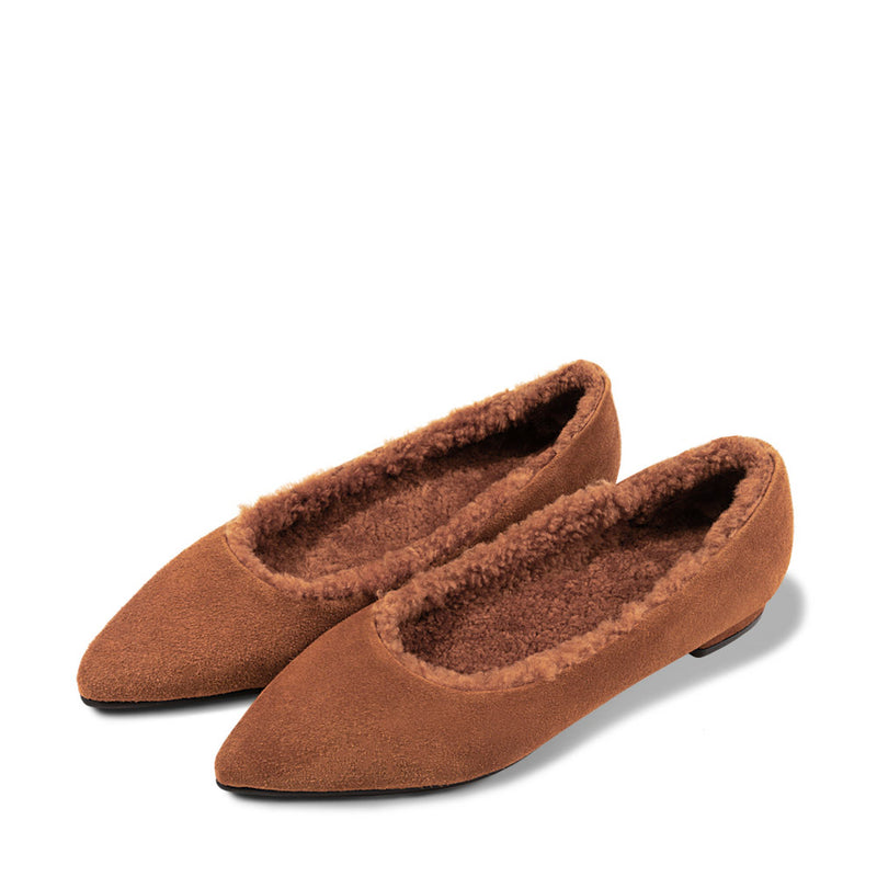 Anais Camel Shoes by Age of Innocence