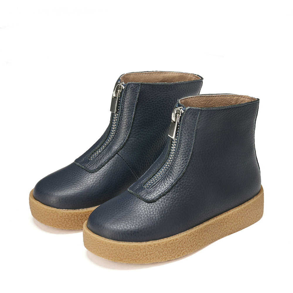 Jasper Navy Boots