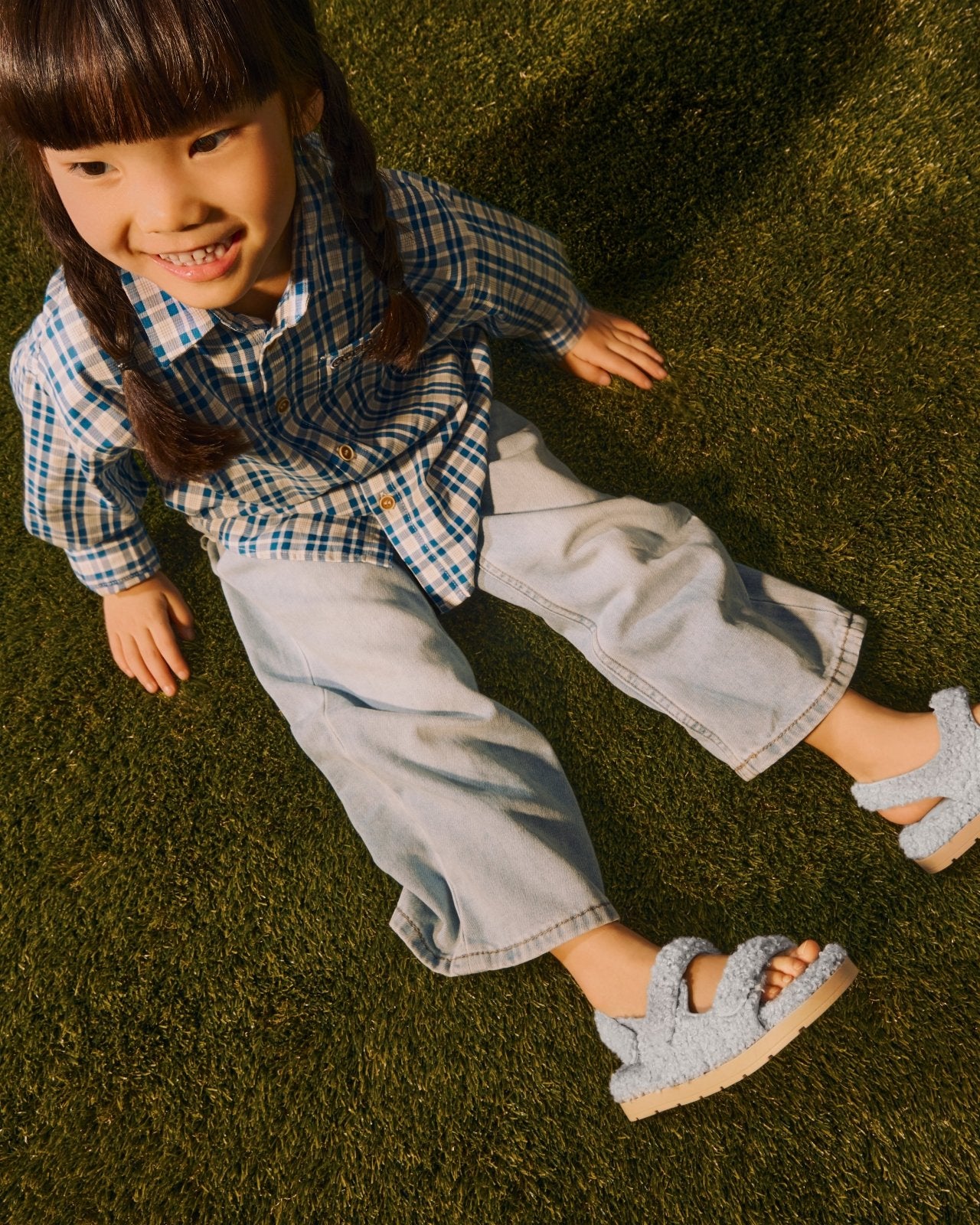 Affy Blue Sandals Age of Innocence